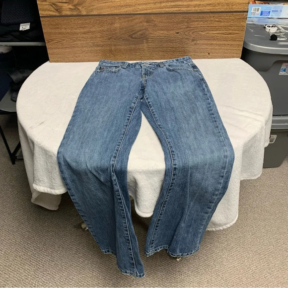 Ralph Lauren Polo jeans size 8 Kelly style slight flare some wear - Picture 11 of 12